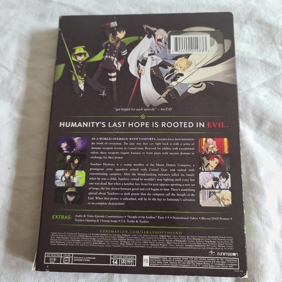 Anime Seraph of the End Vampire Reign Dvd - Picture 2 of 6